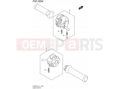 SUZUKI SFV650A L5 (2015) Gladius (E14) 355A - HANDLE SWITCH