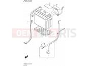 SUZUKI SFV650A L5 (2015) Gladius (E38) 310A - BATTERY
