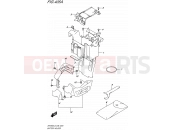 SUZUKI SFV650A L5 (2015) Gladius (E38) 405A - BATTERY HOLDER