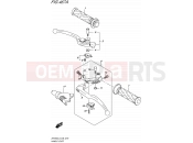 SUZUKI SFV650A L5 (2015) Gladius (E38) 467A - HANDLE LEVER