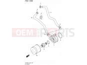 SUZUKI SFV650A L5 (2015) Gladius (E99) 178A - OIL COOLER