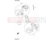 SUZUKI SFV650A L5 (2015) Gladius (E99) 334A - TURNSIGNAL LAMP