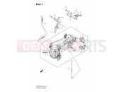 SUZUKI SFV650U K9 (2009) Gladius (E19) 11 - THROTTLE BODY