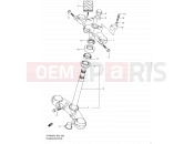 SUZUKI SFV650U K9 (2009) Gladius (E19) 50 - STEERING STEM