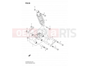 SUZUKI SFV650U K9 (2009) Gladius (E19) 56 - REAR CUSHION LEVER