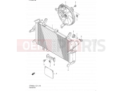 SUZUKI SFV650U L1 (2011) Gladius (E21) 18 - RADIATOR