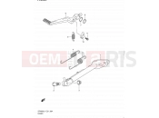 SUZUKI SFV650U L1 (2011) Gladius (E21) 64 - STAND