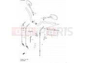 SUZUKI SFV650U L1 (2011) Gladius (E21) 93 - HANDLEBAR (SFV650UL1 E24)