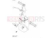 SUZUKI SFV650U L1 (2011) Gladius (E21) 95 - HANDLE LEVER