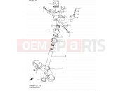 SUZUKI SFV650U L1 (2011) Gladius (E21) 115 - STEERING STEM