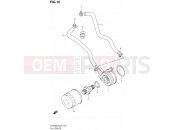 SUZUKI SFV650U L2 (2012) Gladius (E24) 16 - OIL COOLER