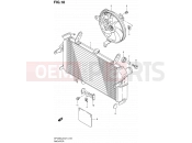 SUZUKI SFV650U L2 (2012) Gladius (E24) 18 - RADIATOR