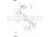 SUZUKI SFV650U L2 (2012) Gladius (E24) 49 - TURNSIGNAL LAMP
