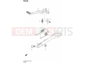 SUZUKI SFV650U L2 (2012) Gladius (E24) 69 - STAND