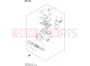 SUZUKI SFV650U L2 (2012) Gladius (E24) 130 - FRONT MASTER CYLINDER (SFV650L2 E21)