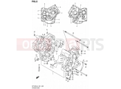 SUZUKI SFV650U L3 (2013) Gladius (E21) 5 - CRANKCASE