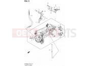 SUZUKI SFV650U L3 (2013) Gladius (E21) 11 - THROTTLE BODY (SFV650L3 E21)