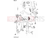 SUZUKI SFV650U L3 (2013) Gladius (E21) 77 - WIRING HARNESS (SFV650L3 E24)
