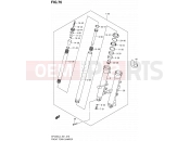 SUZUKI SFV650U L4 (2014) Gladius (E21) 76 - FRONT FORK DAMPER (SFV650UAL4 E21)