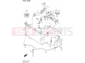 SUZUKI SFV650U L5 (2015) Gladius (E21) 187B - RADIATOR HOSE (SFV650AL5 E21)