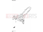 SUZUKI SFV650U L5 (2015) Gladius (E21) 401C - FRAME (SFV650UL5 E21)