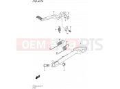 SUZUKI SFV650U L5 (2015) Gladius (E21) 407A - STAND