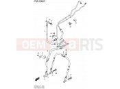 SUZUKI SFV650U L5 (2015) Gladius (E21) 536D - FRONT BRAKE HOSE (SFV650UAL5 E21)