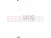 SUZUKI SFV650UA L2 (2012) Gladius (E21) 1 - GASKET SET