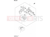 SUZUKI SFV650UA L2 (2012) Gladius (E21) 147 - REAR CALIPER (SFV650UL2 E24)
