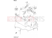 SUZUKI SFV650UA L4 (2014) Gladius (E21) 21 - RADIATOR HOSE (SFV650AL4 E21)