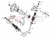 SUZUKI SP370 C (1978) 6 - CAM SHAFT - VALVE
