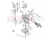 SUZUKI SP370 C (1978) 8 - CARBURETOR