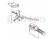 SUZUKI SP370 N (1992) 34 - RIGHT HANDLE SWITCH