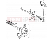 SUZUKI SP370 N (1992) 35 - LEFT HANDLE SWITCH