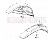 SUZUKI SP370 N (1992) 31 - FRONT FENDER
