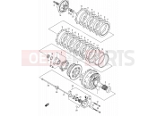 SUZUKI SV1000 K3 (2003) 22 - CLUTCH