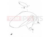 SUZUKI SV1000 K3 (2003) 40 - FRONT FENDER (MODEL K3)