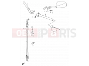 SUZUKI SV1000 K3 (2003) 41 - HANDLEBAR (SV1000S/S1/S2)