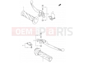 SUZUKI SV1000 K3 (2003) 42A - HANDLE LEVER (SV1000/U1/U2)