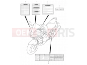 SUZUKI SV1000 K3 (2003) 46 - LABEL (SV1000S/S1/S2)