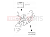 SUZUKI SV1000 K3 (2003) 46A - LABEL (SV1000/U1/U2)