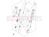 SUZUKI SV1000 K3 (2003) 49 - FRONT DAMPER (MODEL K3/K4)