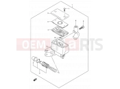SUZUKI SV1000 K3 (2003) 55A - FRONT MASTER CYLINDER (SV1000/U1/U2)