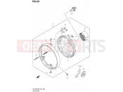 SUZUKI SV1000 K6 (2006) (E19) 35 - HEADLAMP (SV1000 E24)