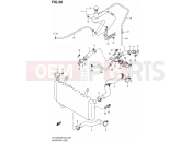 SUZUKI SV1000 K6 (2006) (E24) 20 - RADIATOR HOSE