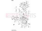 SUZUKI SV1000 K7 (2007) 3 - REAR CYLINDER HEAD