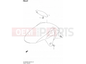 SUZUKI SV1000S K6 (2006) (E03) 47 - FRONT FENDER
