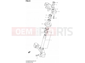 SUZUKI SV1000S K6 (2006) (E03) 61 - STEERING STEM (SV1000SK6/SK7)