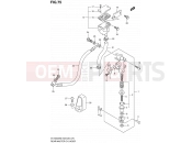 SUZUKI SV1000S K6 (2006) (E03) 75 - REAR MASTER CYLINDER