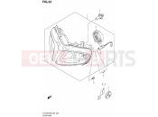 SUZUKI SV1000S K7 (2007) (E19) 33 - HEADLAMP (SV1000S E24)